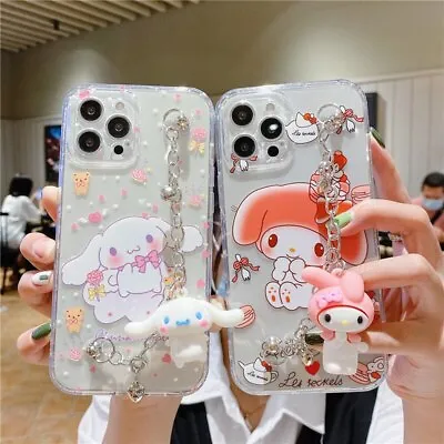 Kawaii Melody Cinnamoroll Phone Case For IPhone Soft Shockproof Cases Cover Cute • £6