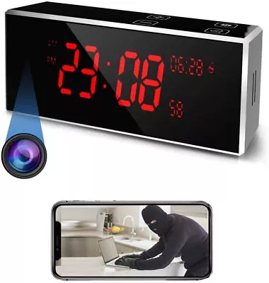 Spy Hidden Camera Mini  1080P WIFI HD Motion Detection IR Night Vision Nanny Cam • $54.99