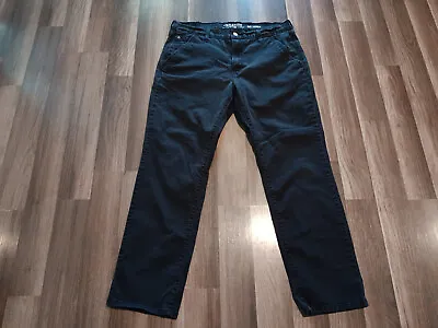 Levis S67 Athletic Men's SZ 36X32 ( Actual SZ 36X28)  Black Color Worn Jeans. • $21.08