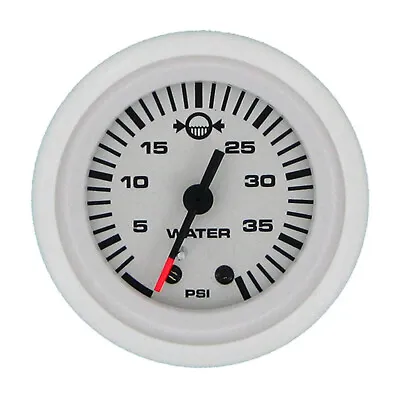 Sierra 68369P Marine Arctic 2  Water Pressure 0-40 PSI Gauge • $86.08