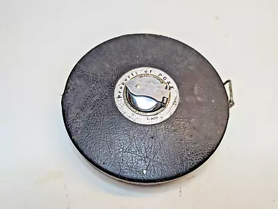 Vintage Lufkin 100' Cloth Tape Measure • $17