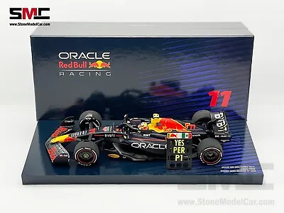 Red Bull F1 RB19 #11 Sergio Perez Saudi Arabian GP Winner 2023 1:18 MINICHAMPS • $279