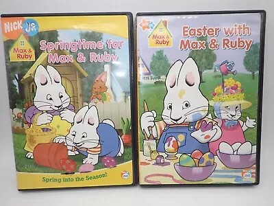 Lot Of 2 Nick Jr. Max & Ruby DVDs Easter Max & Ruby And Springtime Max & Ruby • $4.97