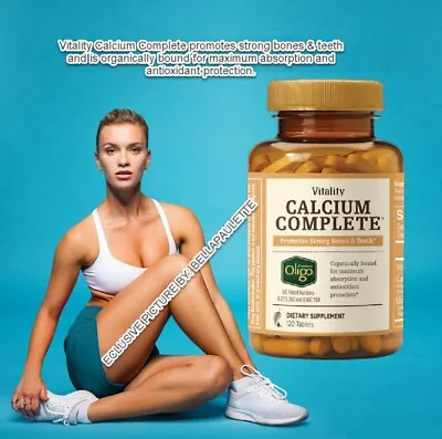 Melaleuca Vitality Calcium Complete 120 Tablets *SEALED* • $21.80