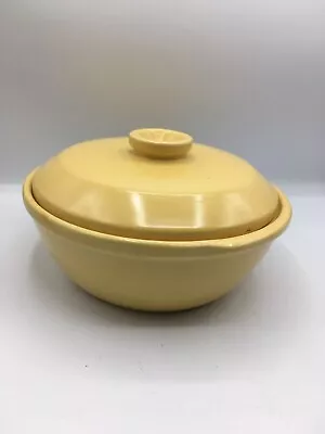 La Solana Solana Ware Yellow Covered Casserole Lid For Casserole Bowl (8 3/4 ) • $9.69