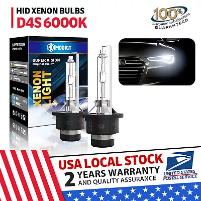 D4S 6000k 90981-20024 HID Xenon Bulb 2 Set For Toyota Lexus Headlight Bulbs • $16.59