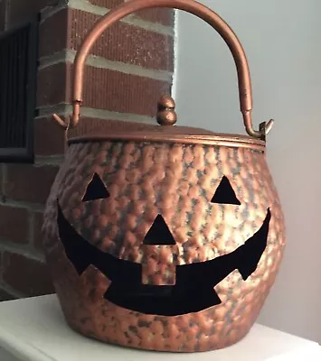 Metal Pumpkin 14”H X 10”W  • $35