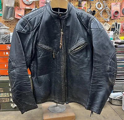 Vintage Motorcycle Jacket Cafe Racer Type • $225