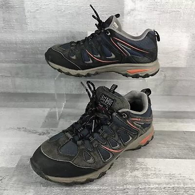 Karrimor Summit 00 Trainers Unisex Dynagrip Walking Hiking Outdoor Navy UK6 EU39 • £14.54