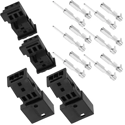 2 Sets 3 Pin Car Plug Male/ Female Connector Plug For Automotive 8377064 • £6.97