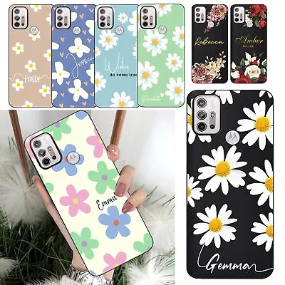 Floral Personalized Name Phone Case Cover For Motorola Moto E13 G13 G Stylus 5G • $7.89