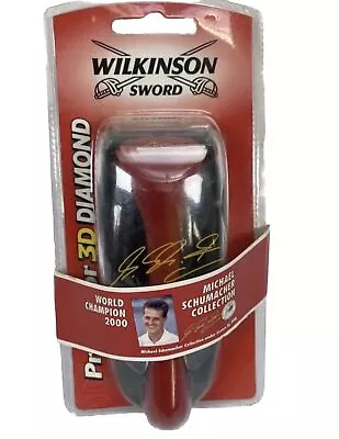 Michael Schumacher Collection Wilkinson Sword 3D Diamond Razor Schick Razor F1 • £4