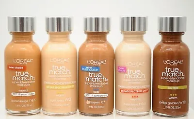 L'Oreal Paris True Match Super Blend-able Foundation Makeup YOU CHOOSE • $8.99