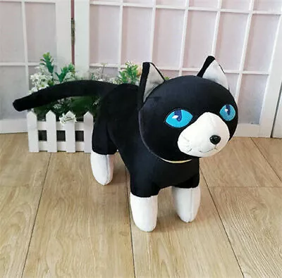 Persona 5 P5 Morgana Mona Black Cat Soft Stuffed Plush Doll Animal Cosplay Prop • $19.99