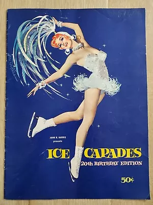 ICE CAPADES 1960 Souvenir Program John H. Harris • $11.50
