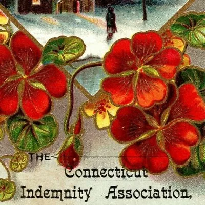 CT. Indemnity Assoc. Waterbury H. H. Fuller Richmond VA Victorian Trade Card  • $22.99