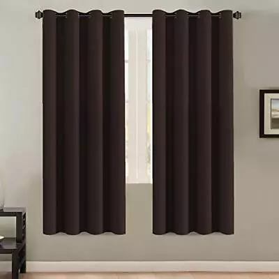 H.VERSAILTEX Thermal Insulated Blackout Curtains - Antique Copper Grommet Top • $40.29