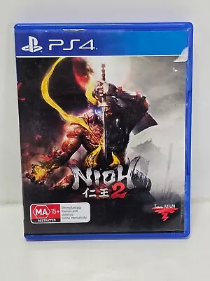 Nioh 2 - Sony PlayStation 4 PS4 Game VGC Complete + Free Postage Tested • $19.95