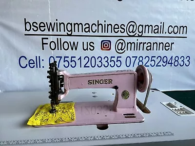 Singer 114w103 Chain & Moss Stitch Embroidery Machine Complete Table Motor Stand • £2795