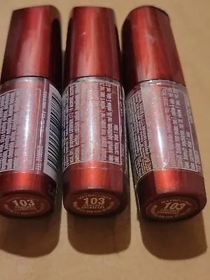 Maybelline Moisture Extreme Lipstick 103 Crushed Cranberry Lot Of 3 -  • $27