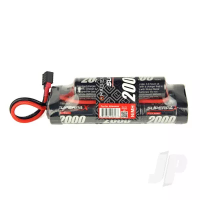 Radient NiMH Battery 9.6V 2000mAh SC 6-2 Hump Pack Deans HCT T-Style Connector P • £20.98