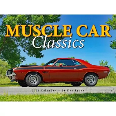 Tide-mark  Muscle Car Classics 2024 Wall Calendar • $15.95