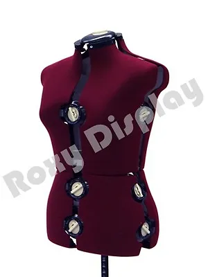 Adjustable Sewing Dress Form Female Mannequin Torso Stand Medium Size #JF-FH-8 • $125