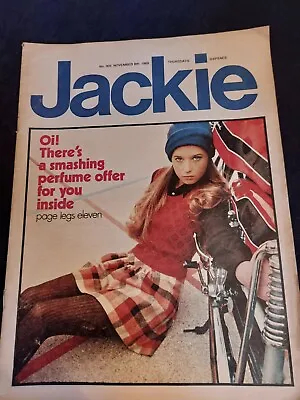 Vintage JACKIE Magazine 8th NOVEMBER 1969 Fat Mattress Cliff Chicken Shack JK714 • £16