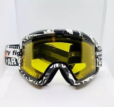 Von Zipper VZ Cleaver House Riot Snow Ski Goggles Medium Yellow Lens Unisex • $29.95