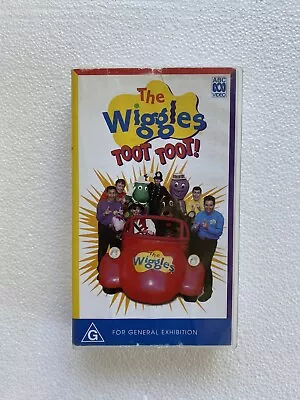 The Wiggles Toot Toot VHS Video Tape 1998 ABC Kids Original Cast  • $20.67