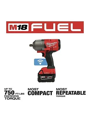 Milwaukee 2862-22R M18 FUEL 18V 1/2  High Torque Impact Wrench Pin Detent Kit • $375.50