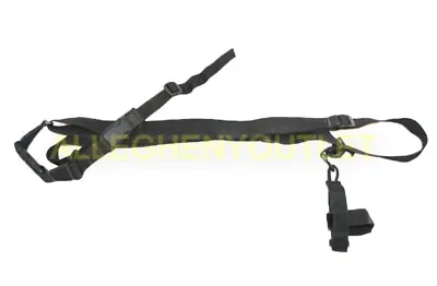 US Military Sling System 3-Point Rifle Sling Black VGC • $14.90