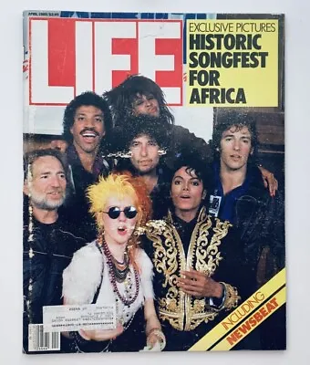 VTG Life Magazine April 1985 Vol 8 No. 4 Michael Jackson & Newsbeat • $22.45