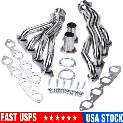 NEW Stainless Steel Shorty Manifold Header For Chevy GMC V8 396 402 427 454 502 • $155.99