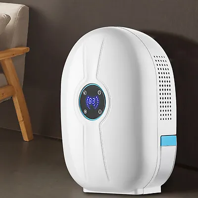 Dehumidifier Mini Home Air Dryer Damp Moisture Free Remote Control 500ml NEW • $34.20