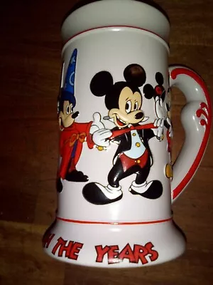 Disney Mickey Mouse Mickey Through The Years Beer Stein Tankard Mug Collectible • $10