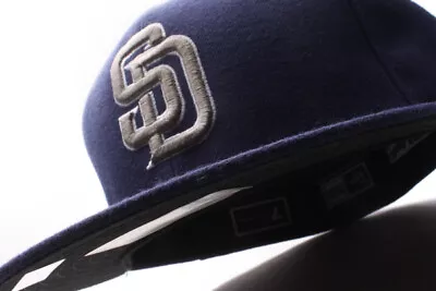 New Era San Diego Padres MLB On Field Fitted Cap Black UV USA No Logo • $46.76