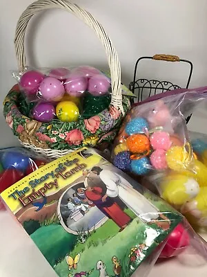 Easter - Plastic Eggs Baskets Easter Story Activity/Devotional. You Choose • $5.95