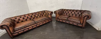 £1995 • Buy Chesterfield 3+2 Sesters, Barker & Stone House From The Asquith Range By Halo