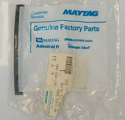 63-3804 New Genuine Oem Maytag Dryer Drum Glide Right Side - Nla • $17.50