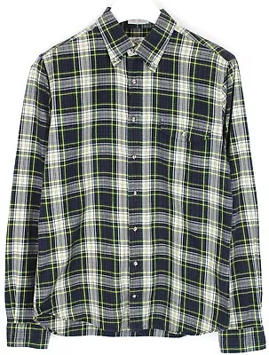 £29.99 • Buy GANT  Rugger Bleecker Twill Shirt Men's LARGE Plaid Button Down Collar