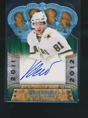 Tomas Vincour 2011-12 Crown Royale Auto  • $3.99