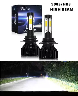 LED Headlight Bulbs Super Bright High Beam 9005  For 2005-2011 Volvo S40 • $29.99