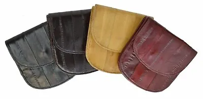 EEL Skin Leather Ladies Mini Wallet #E505 • $20.99