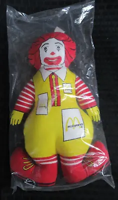 Ronald McDonald 1984 Plush Doll McDonald's Stuffed Toy Vintage  • $24.99