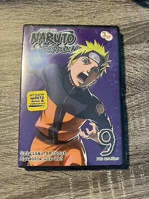 Naruto Shippuden Complete Set 9 Nine Brand New Sealed Anime Dvd Set • $20