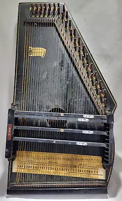 Vintage - Oscar Schmidt - Autoharp Harp - 23 Strings - For Parts Or Repair See • $31.99