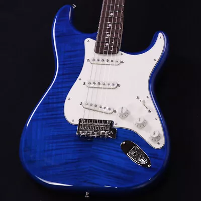 Fender FSR MIJ HybridII Stratocaster Curly Maple Top Ash Back Translucent Blue • $1174.93