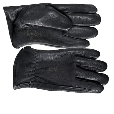 Deerskin Leather Gloves Skin Friendly Cotton Lining Very Soft Comfortable Fleece • $56.41