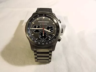 Porsche Design Watch PTC6612 Dashboard Chronograph 6612.10/1 Titanium Automatic • $1590